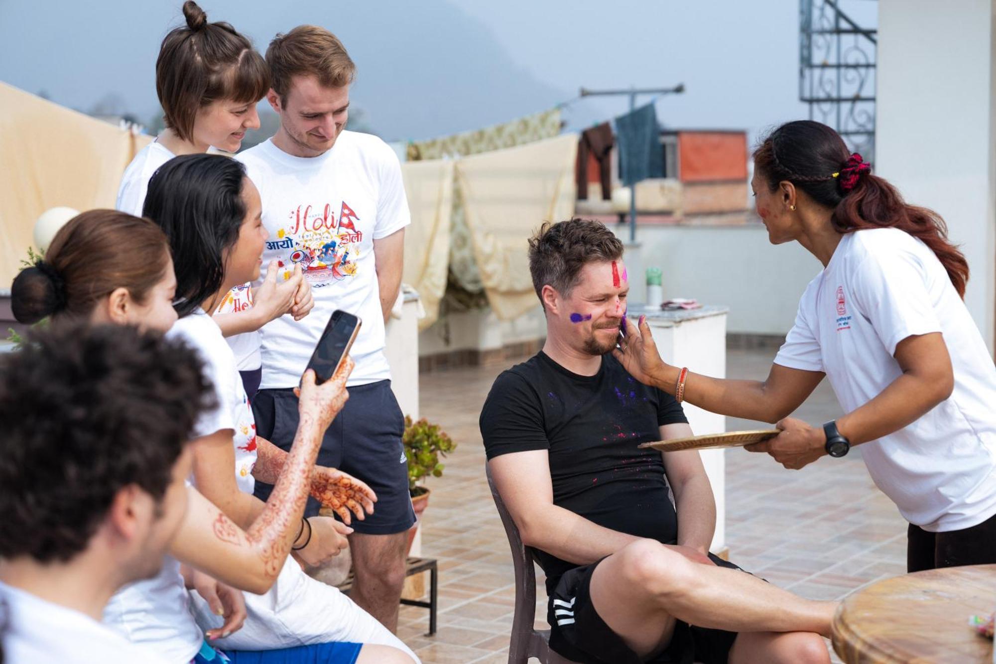 Shine Homestay Famille Francophone - Shine Home And Apartment Kathmandu Exterior foto